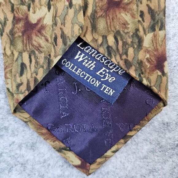 Jerry J. Garcia Necktie Landscape With Eye‎ Collection 10 Stonehenge 100% Silk - Picture 6 of 9